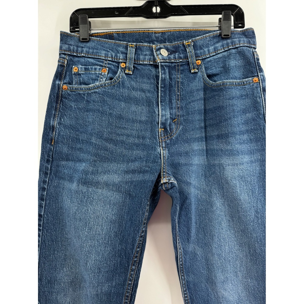 Levi 505 Regular Fit Straight Leg Jeans Mens W30 L29 Blue Denim 00505-3172 - Picture 12 of 12